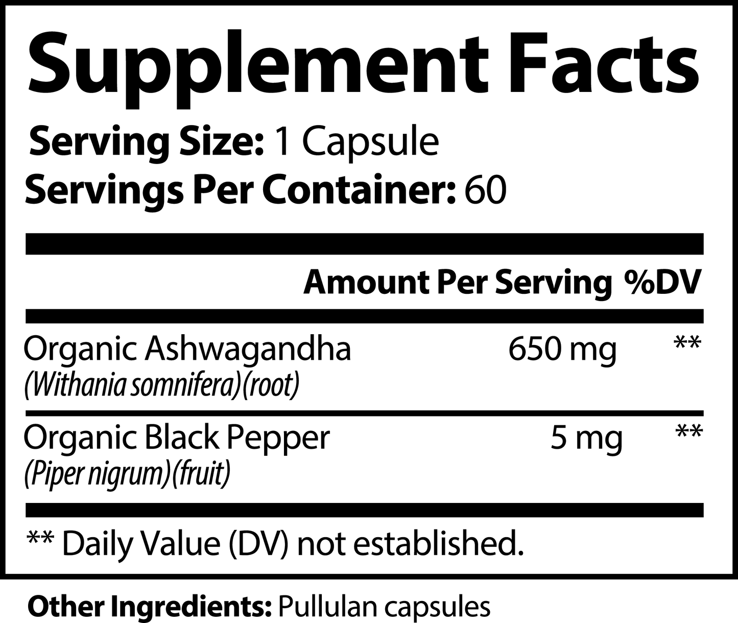 Nugentics Ashwagandha - Nugentics