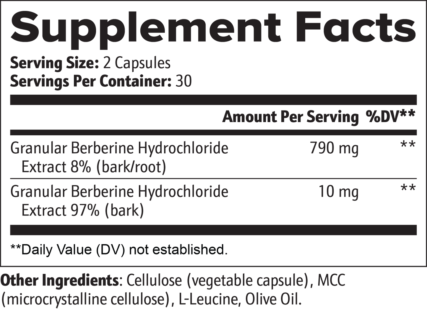 Nugentics Berberine - Nugentics