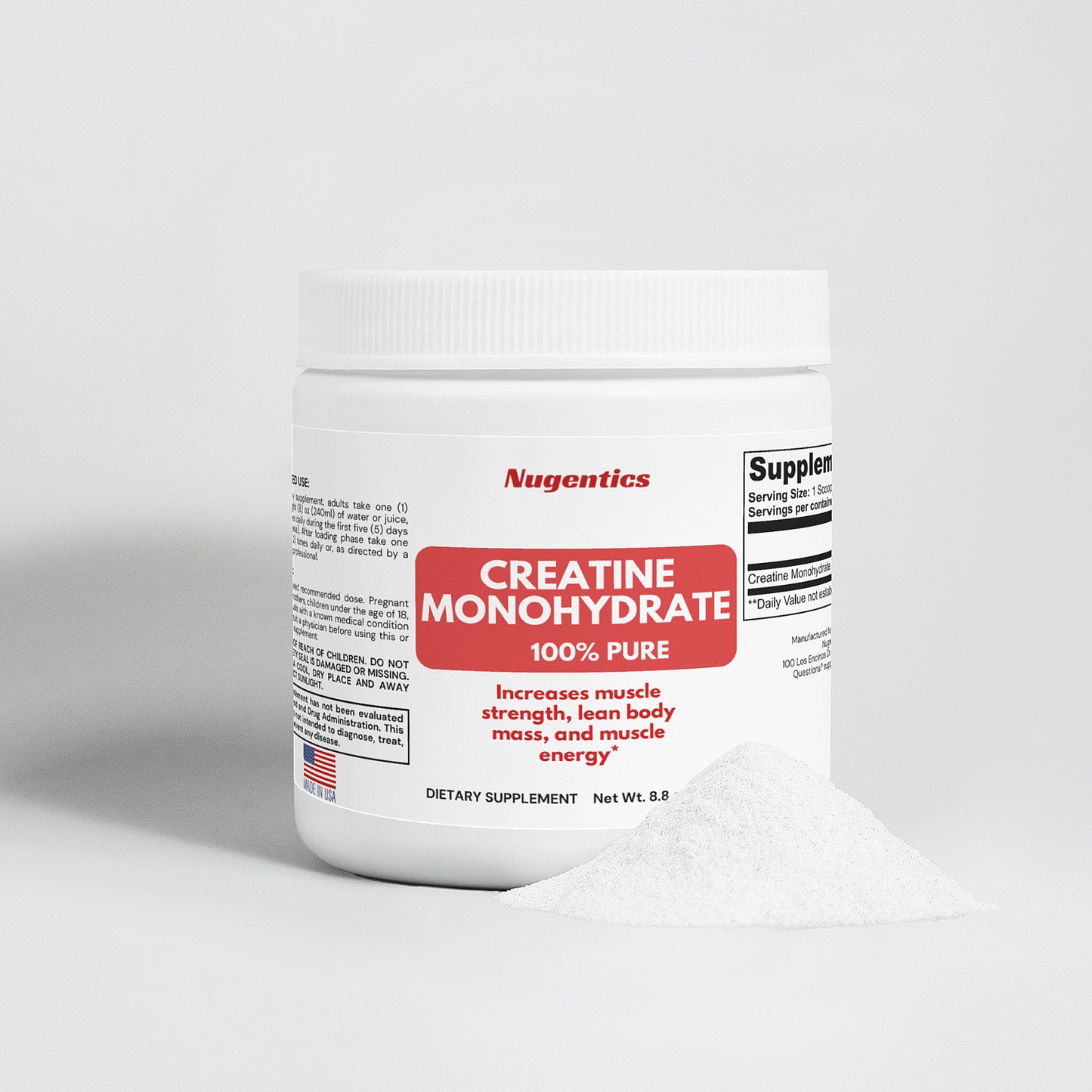 Creatine Monohydrate - Nugentics