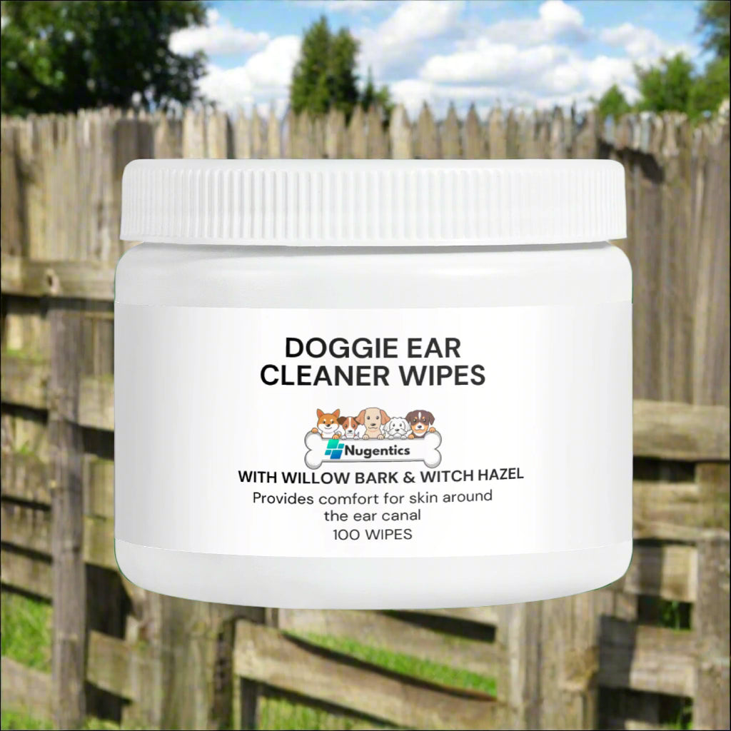 Nugentics Doggie Ear Cleaner Wipes - Nugentics