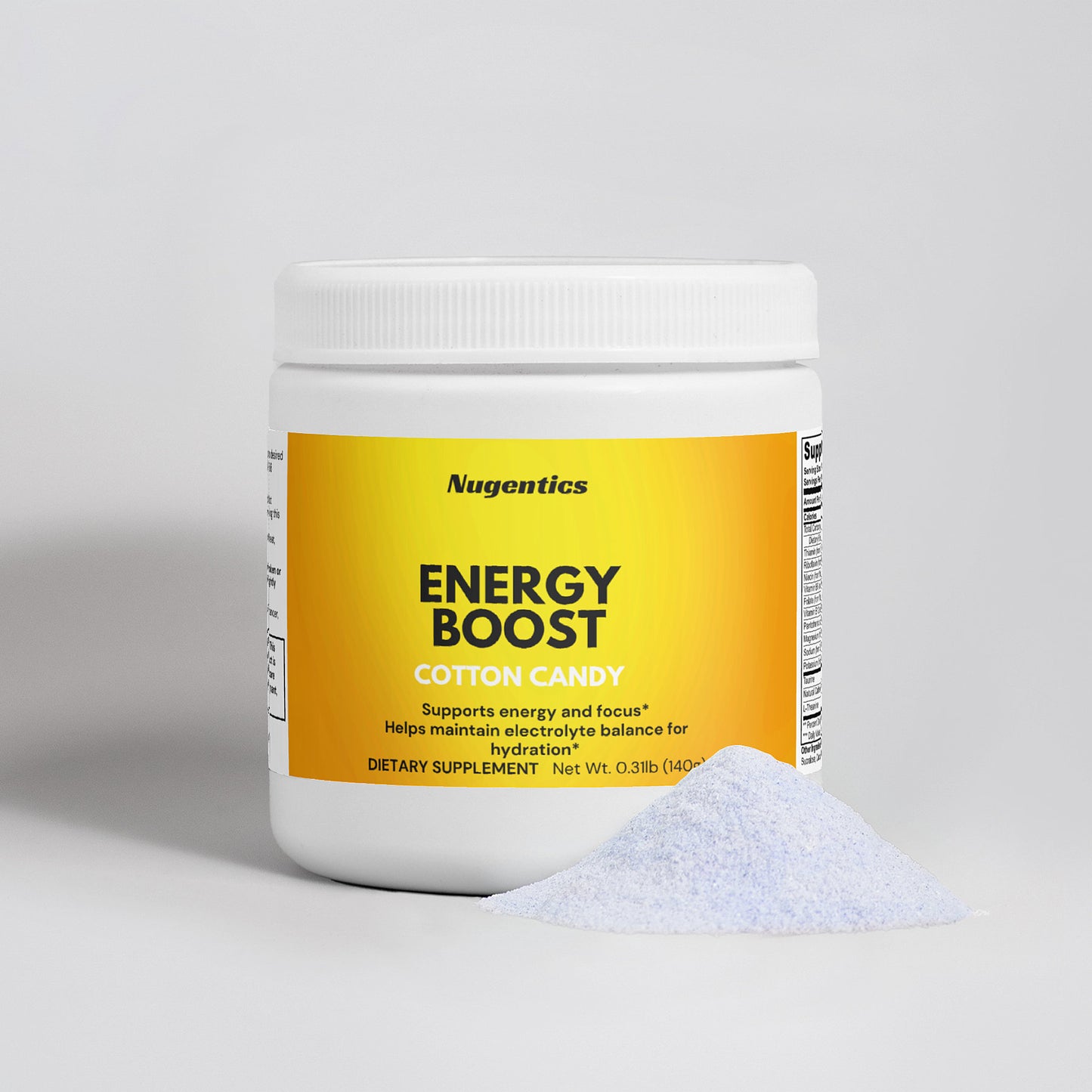 Energy Boost (Cotton Candy) - Nugentics