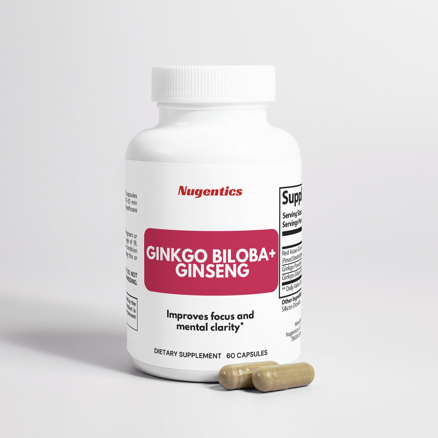 Ginkgo Biloba + Ginseng - Nugentics