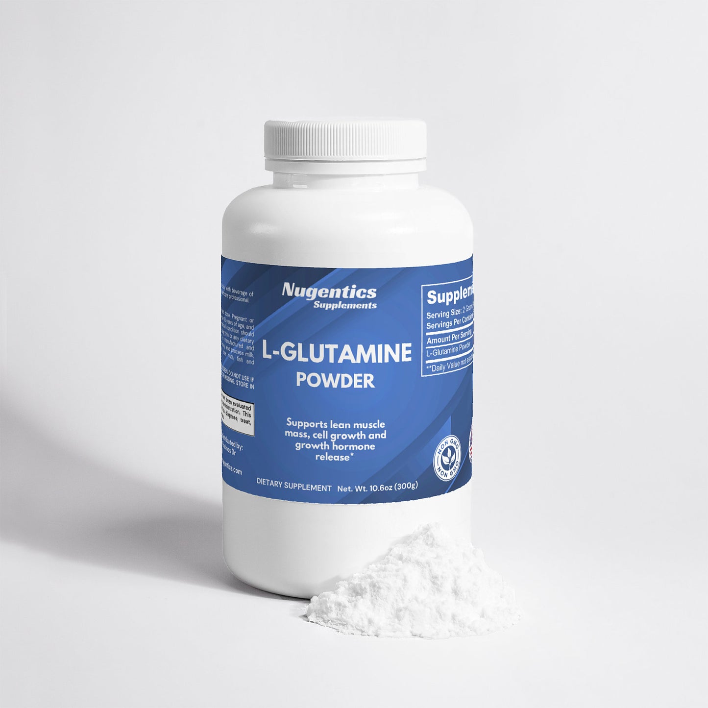 Nugentics L-Glutamine Powder - Nugentics