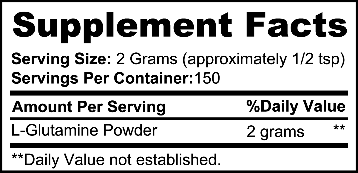 Nugentics L-Glutamine Powder - Nugentics