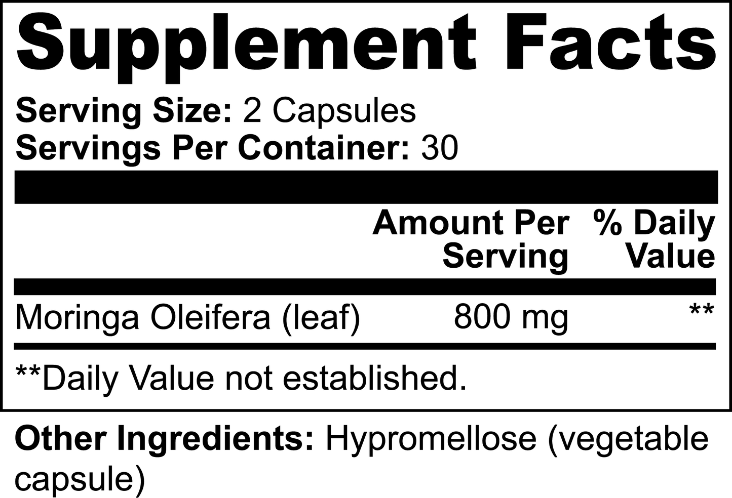 Nugentics Moringa Pure - Nugentics