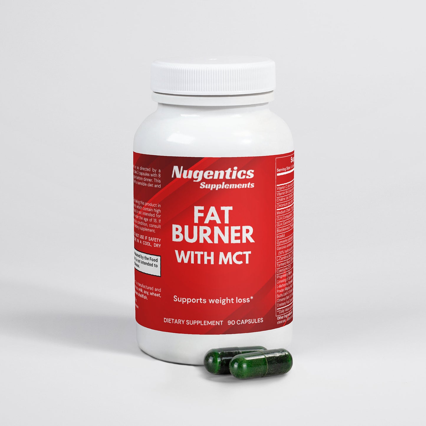 Nugentics Fat Burner Extreme with MCT - Nugentics