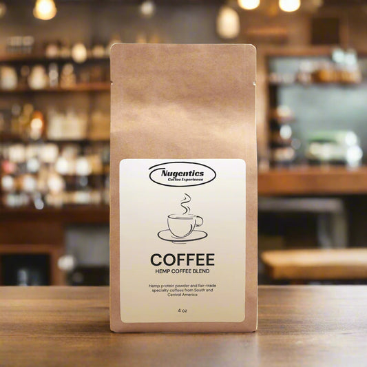 Nugentics Hemp Coffee Blend - Medium Roast 4oz - Nugentics