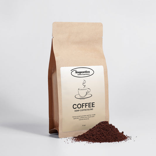 Nugentics Hemp Coffee Blend - Medium Roast 4oz - Nugentics