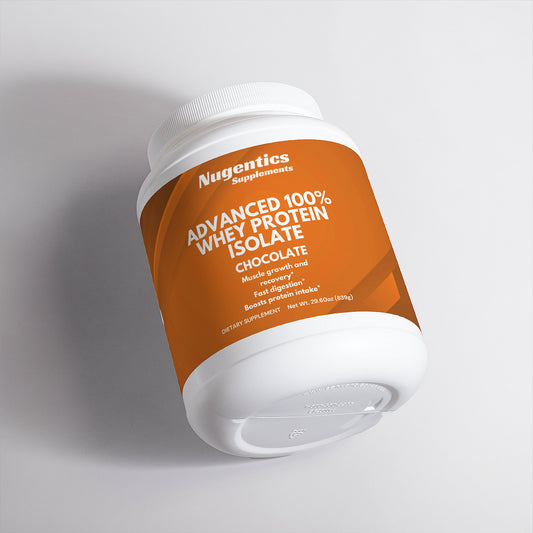 Nugentics Advanced 100% Whey Protein Isolate (Chocolate) - Nugentics