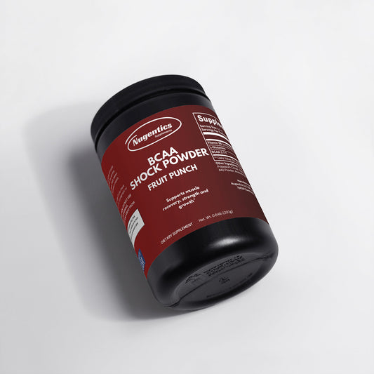 Nugentics BCAA Shock Powder ⎮ Fruit Punch Flavor - Nugentics