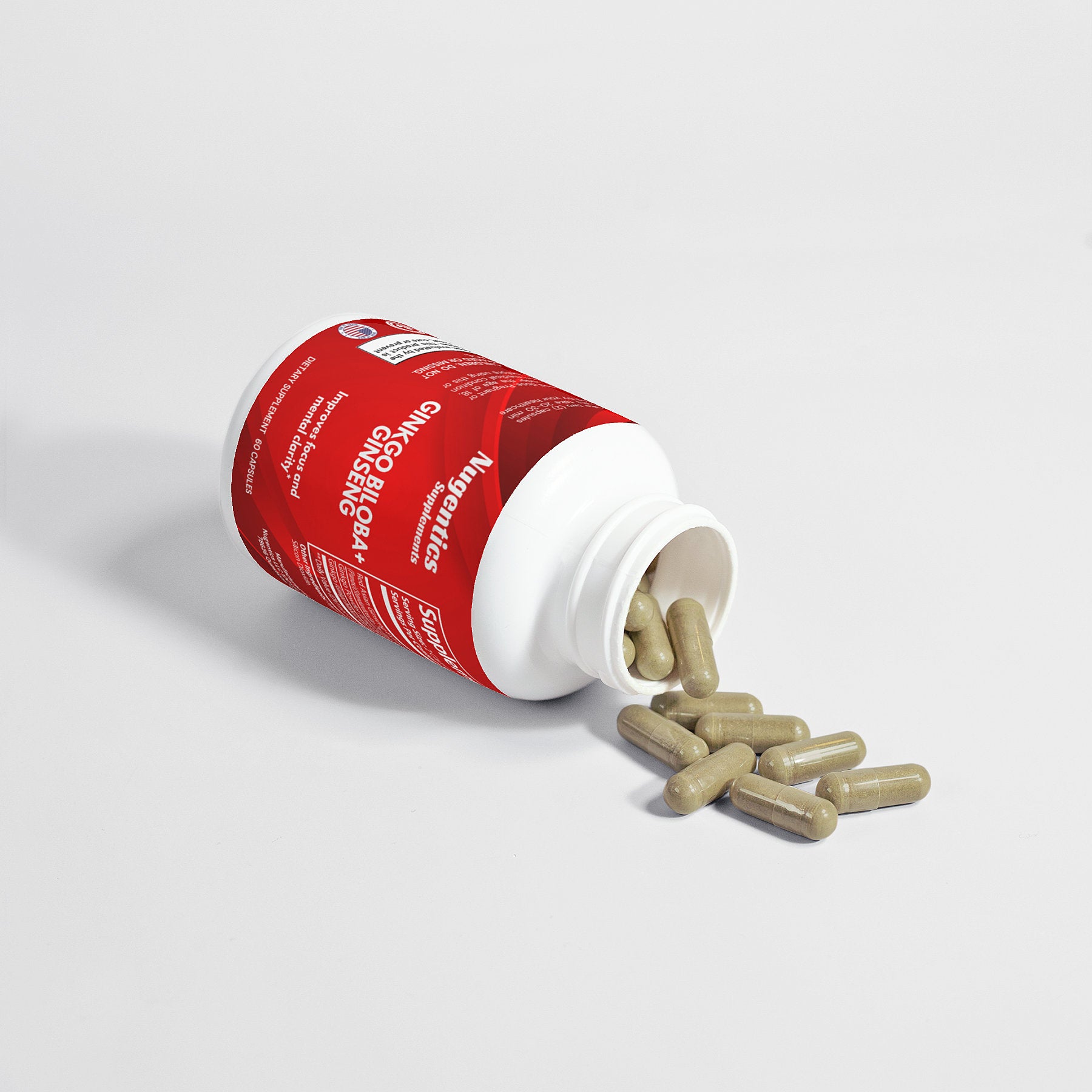 Nugentics Ginkgo Biloba + Ginseng - Nugentics