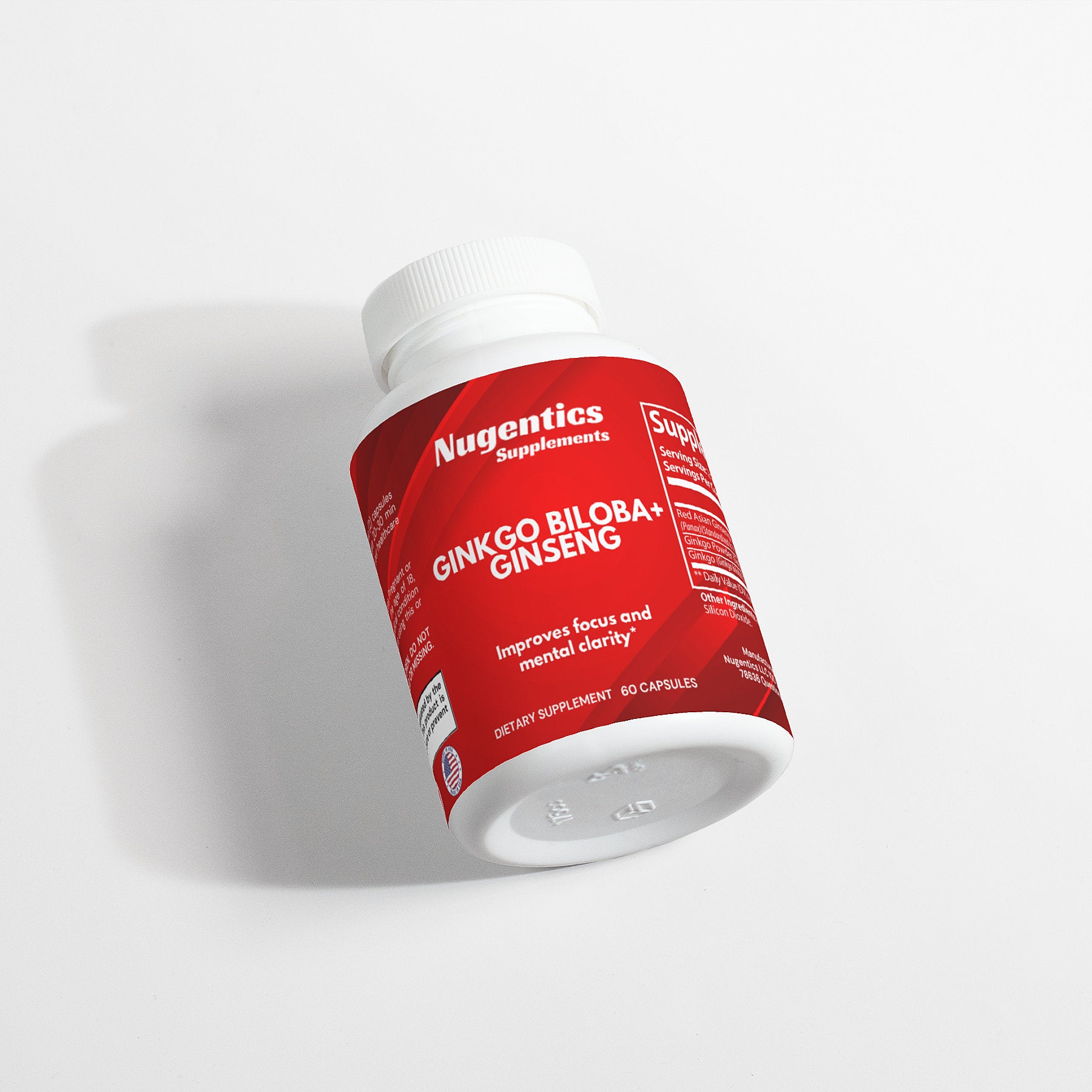 Nugentics Ginkgo Biloba + Ginseng - Nugentics