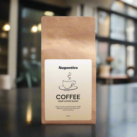 Hemp Coffee Blend - Medium Roast 4oz - Nugentics
