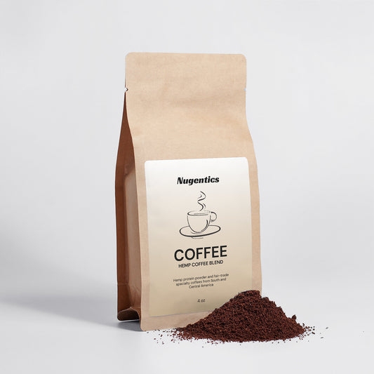 Hemp Coffee Blend - Medium Roast 4oz - Nugentics