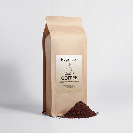 Mushroom Coffee Fusion - Lion’s Mane & Chaga 16oz - Nugentics
