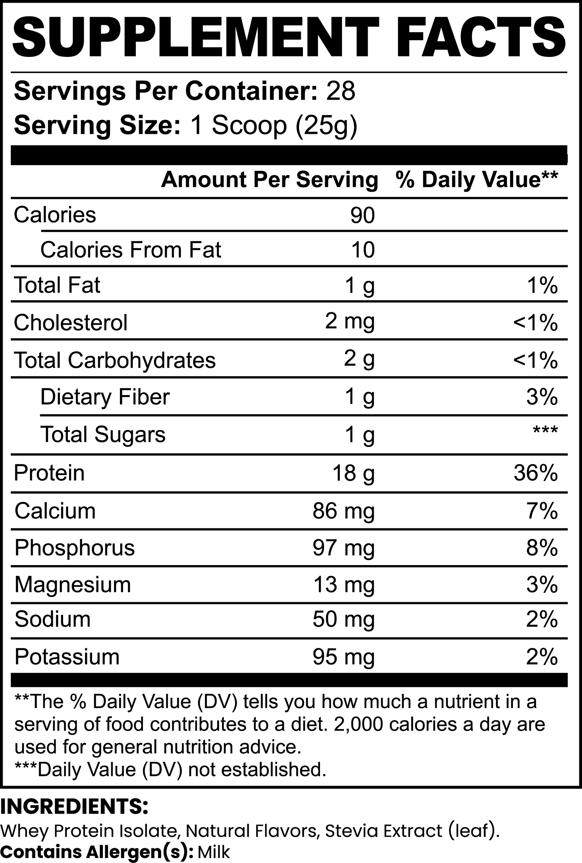 Nugentics Pure3 100% Whey Protein Isolate (Chocolate) - Nugentics