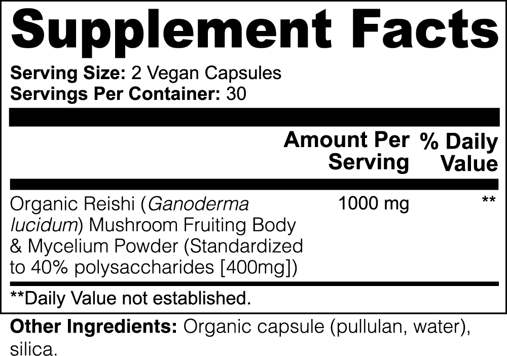 Reishi Mushroom - Nugentics