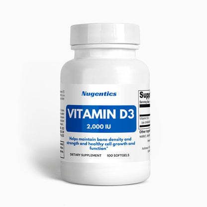 Vitamin D3 2,000 IU - Nugentics