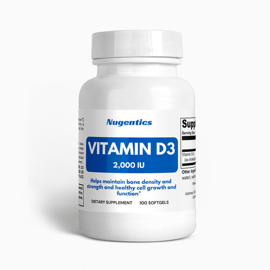 Vitamin D3 2,000 IU - Nugentics